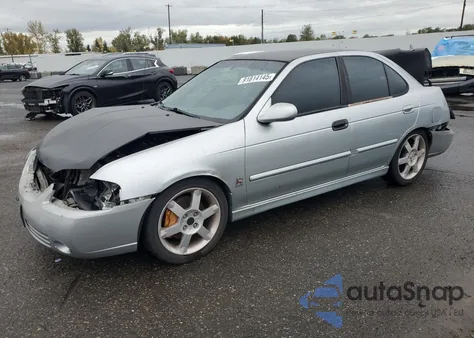 2004 Nissan Sentra Se-R Spec V z USA, uszkodzony, nr VIN 3N1AB51D34L977531